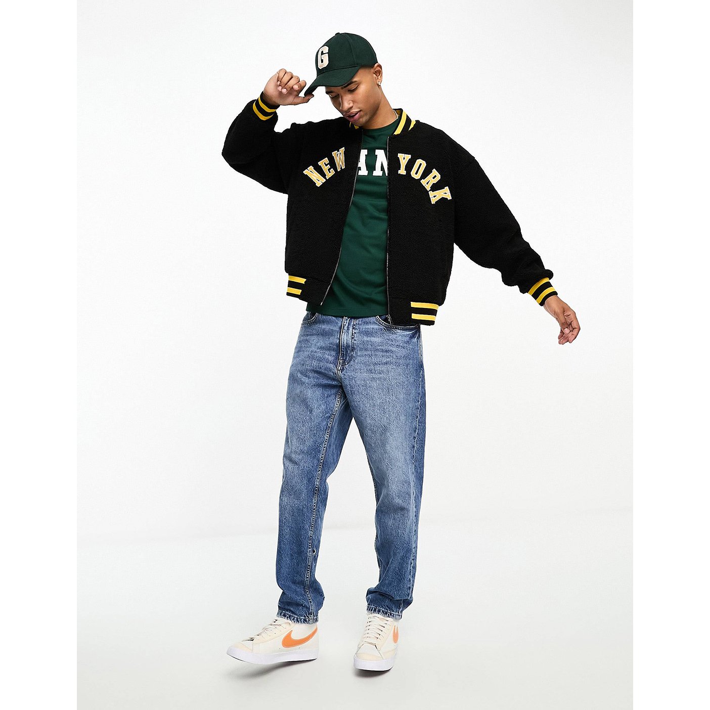 Manufacturer Custom High Quality Vintage Winter and Autumn Men's Leather Baseball Letterman Varsity Jackets