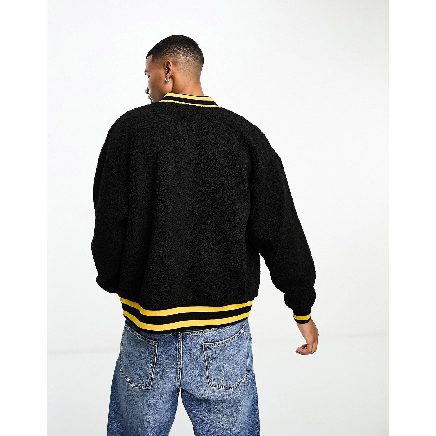 Manufacturer Custom High Quality Vintage Winter and Autumn Men's Leather Baseball Letterman Varsity Jackets