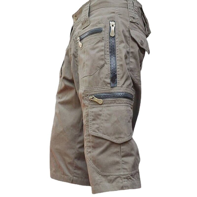 OM Factory Custom Logo Men's Cargo Shorts Male Camouflage Joggers Shorts Men Cotton Loose Work Casual Tactical Short Pants
