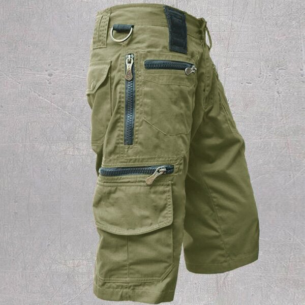OM Factory Custom Logo Men's Cargo Shorts Male Camouflage Joggers Shorts Men Cotton Loose Work Casual Tactical Short Pants