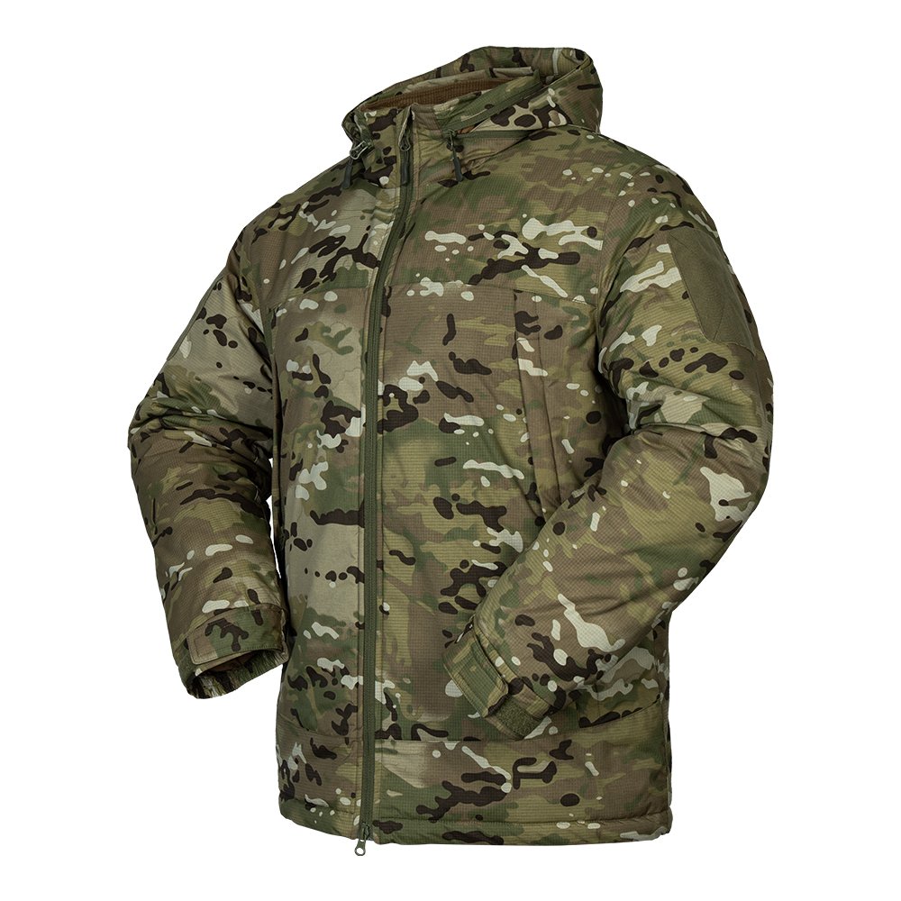 F7 Winter Warm Coat Man's Outdoor Camouflage Hooded Jacket Windbreaker Waterproof Tactical Jacket for Hunting Combat Hiking