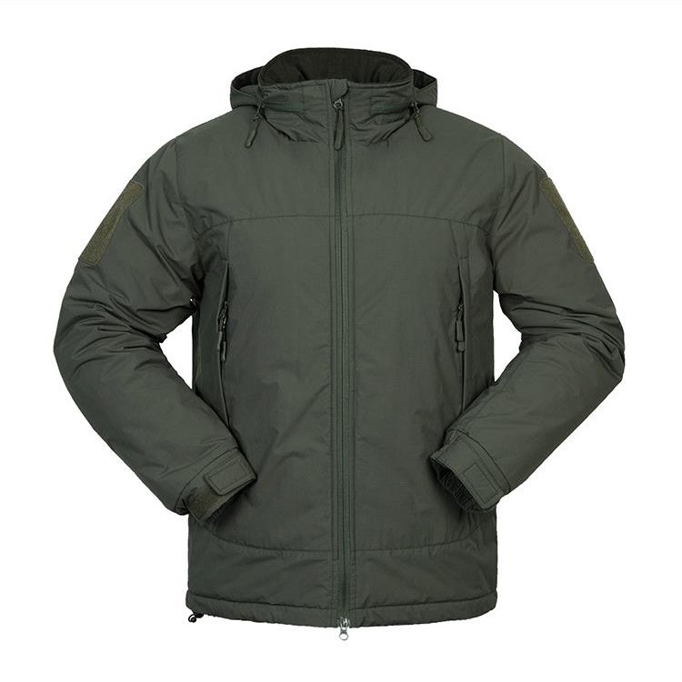 F7 Winter Warm Coat Man's Outdoor Camouflage Hooded Jacket Windbreaker Waterproof Tactical Jacket for Hunting Combat Hiking