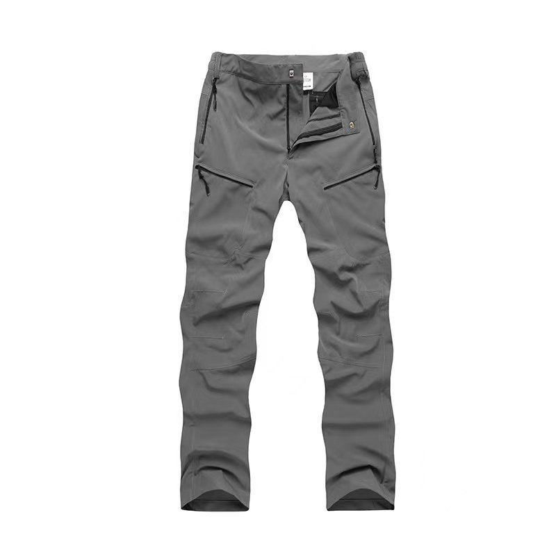 Custom Men's Waterproof Tactical Pants Outdoor Fighting Pants Hiking Hunting Pocket Crane Outdoor Quick-drying Pants