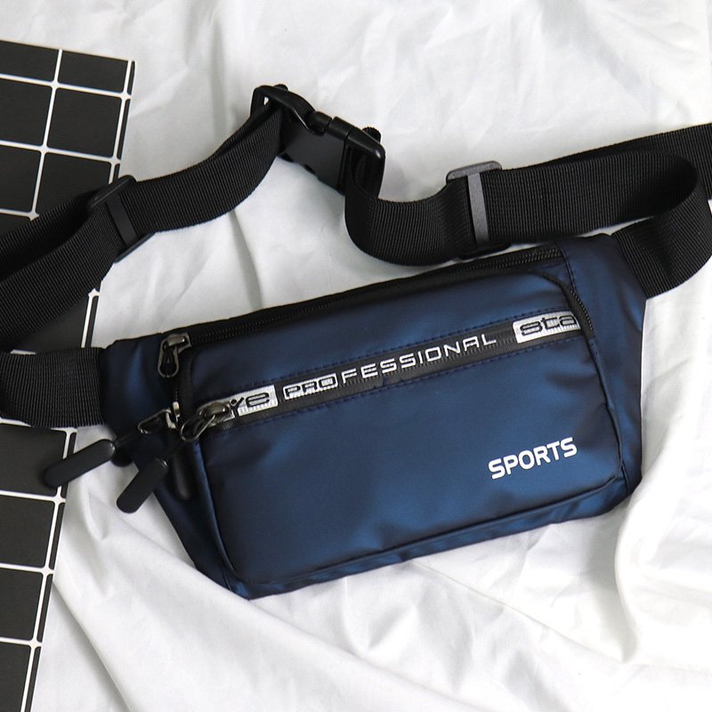 The new multi-purpose slashy bag for men and women with waterproof mobile phones with a large volume of waistbags and light exercise
