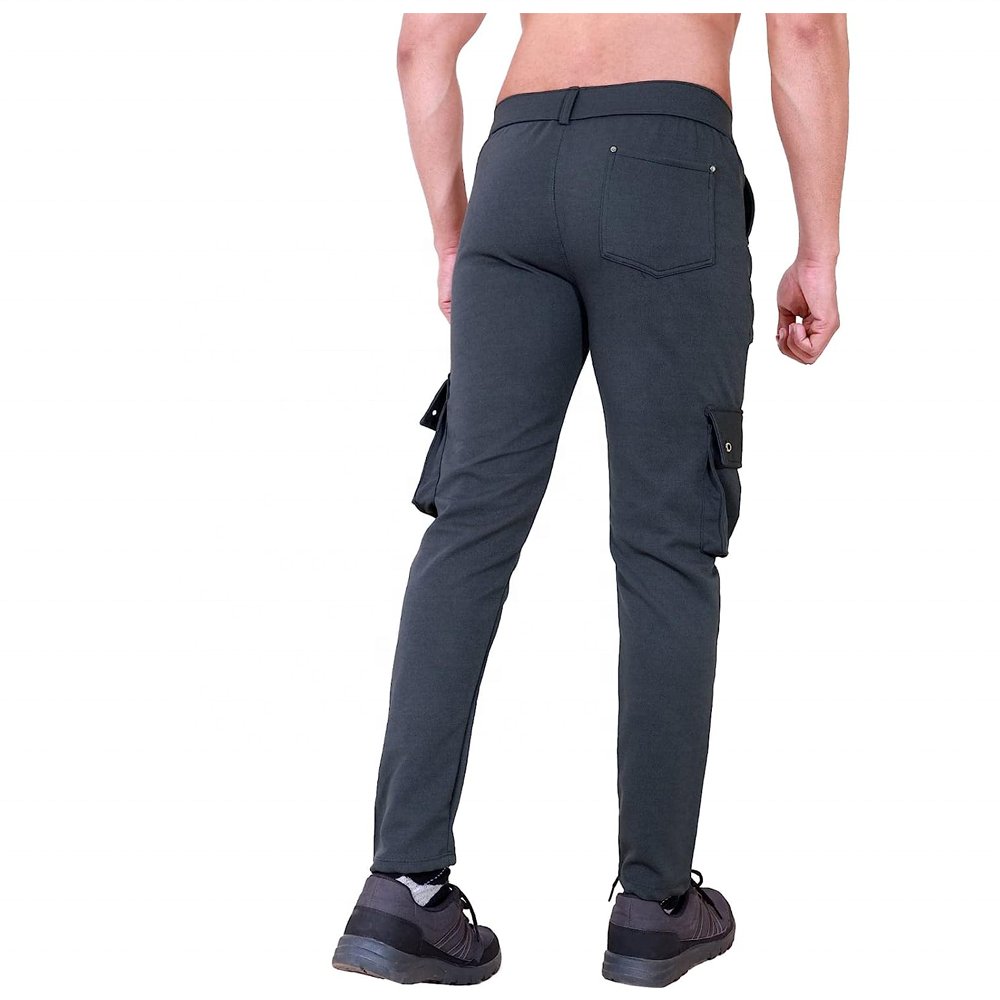 High Quality Men Waterproof Solid Color Printed Pants Hiking Hunting Trousers With Pockets