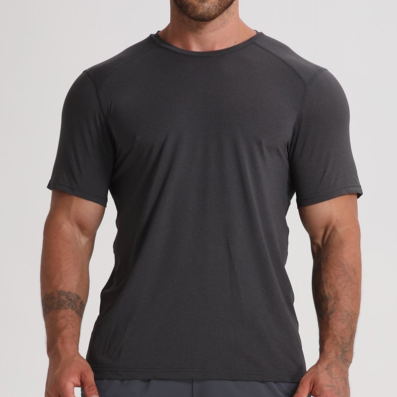 Mens Athletic Shirts Short Sleeve Quick Dry Fitted Gym Workout Running Performance Hiking Moisture Wicking T-Shirts