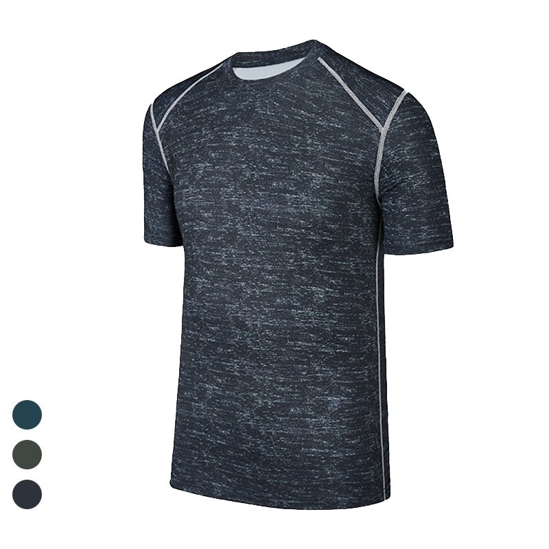 Factory price Manufacturer Supplier slim fit custom t shirts mens training fitness clothing for man