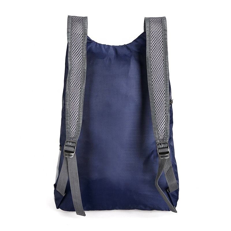 Wholesale Polyester Foldable Backpack for Outdoor Travel Sports Back pack Ultralight Large Capacity Rucksack Waterproof Bagpack