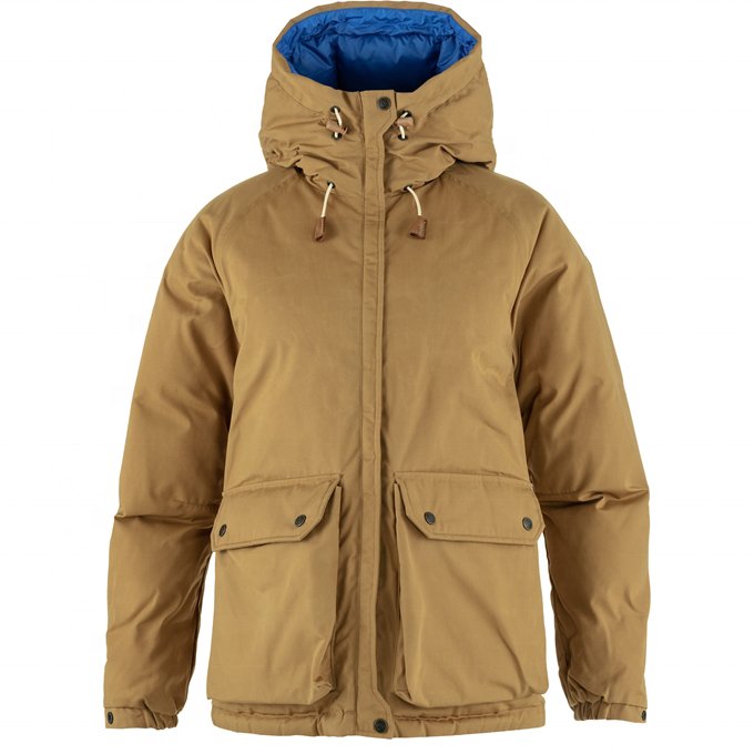Custom Multi-Pocket Women's Warm Winter Down Jacket Windproof Waterproof Autumn Outdoor Padded Puffer Jacket Breathable Coat