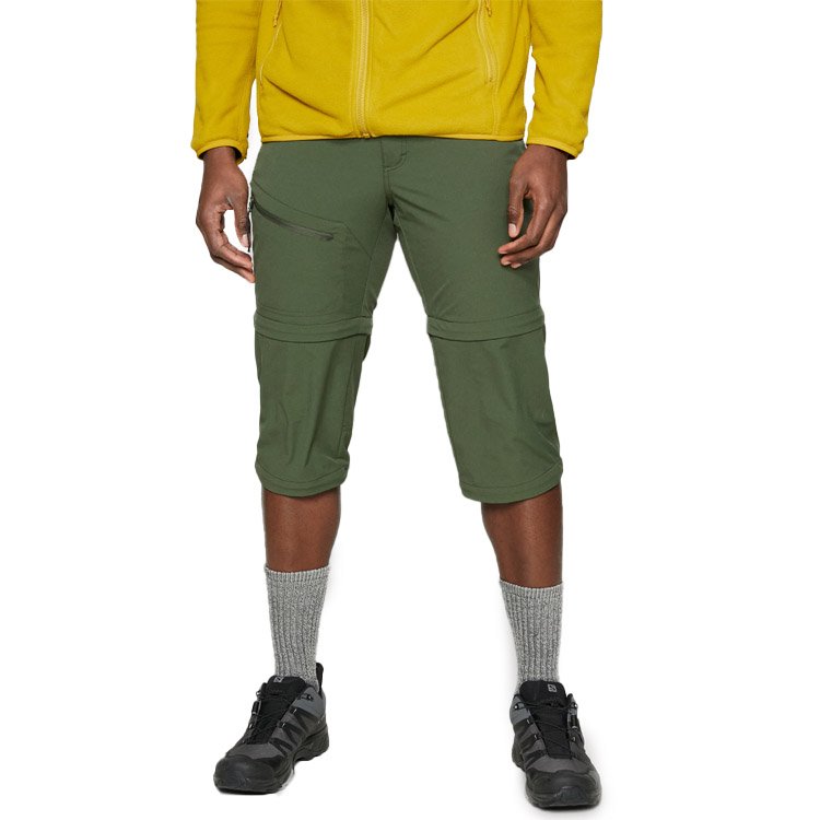 Outdoor Quick Dry Mountain Climbing Cargo Trousers Convertible Multi Utility Waterproof Hiking Pants