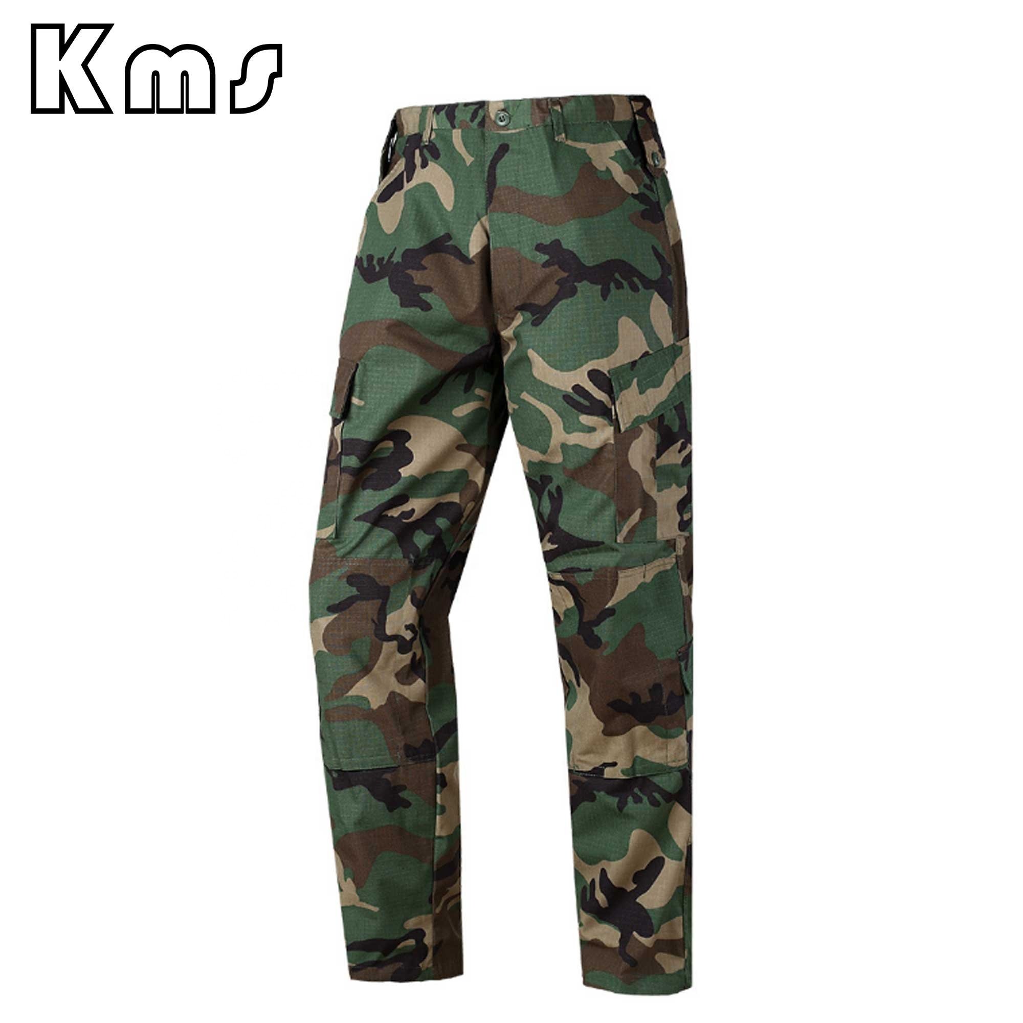KMS Woodland Camouflage Customized Security Uniform Set Ceremonial Uniform acu Tactical Clothing Jungle Uniform