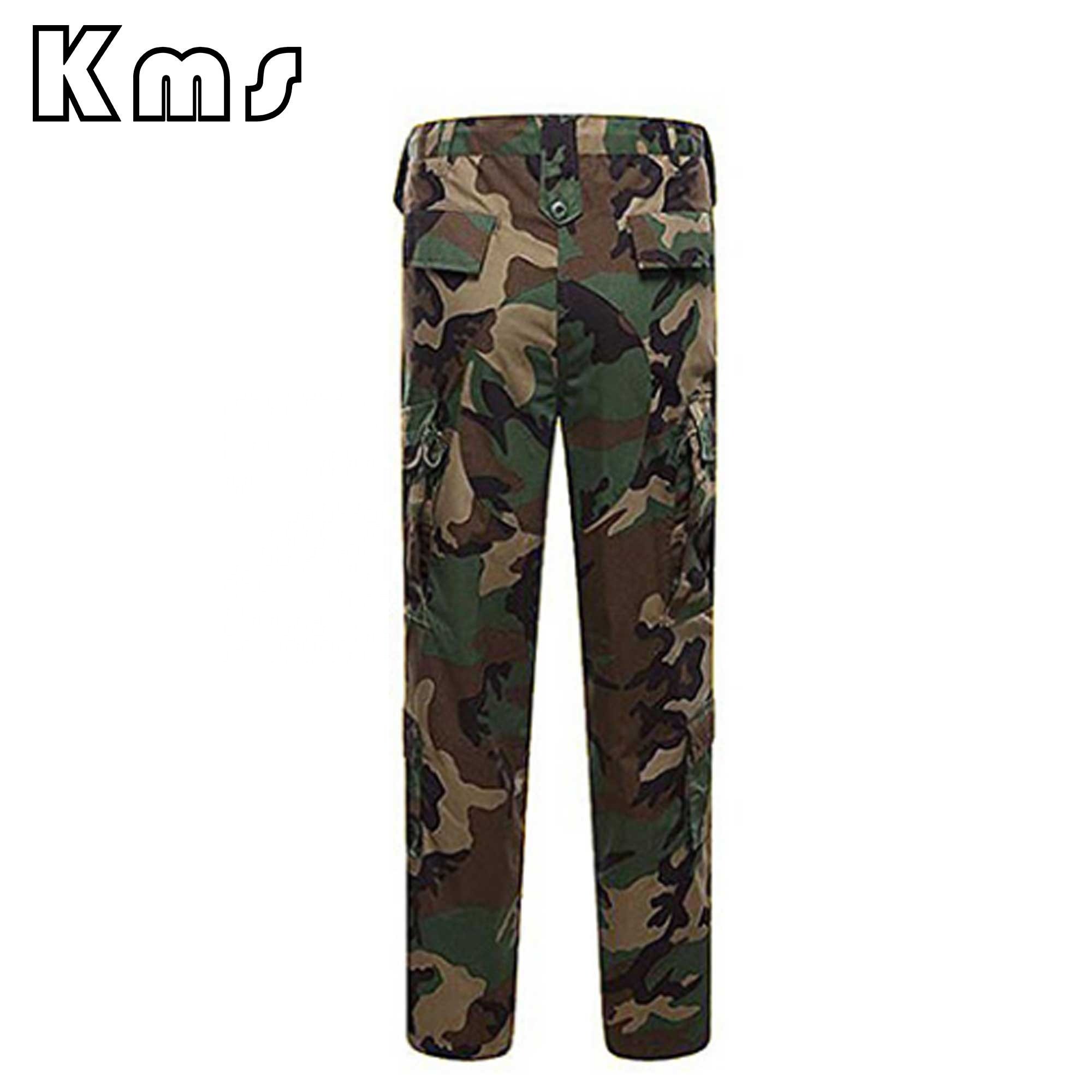 KMS Woodland Camouflage Customized Security Uniform Set Ceremonial Uniform acu Tactical Clothing Jungle Uniform