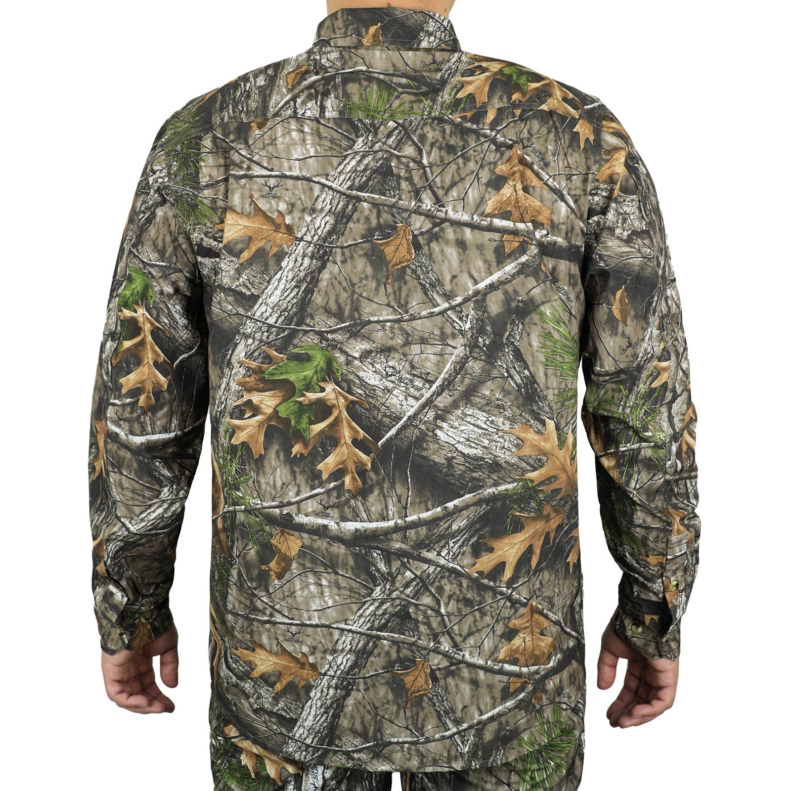 Outdoor Hunting Camouflage Long Sleeved Breathable Fishing Shirt Sun Protection Fishing Suit Camo Camping And Hiking Clothes