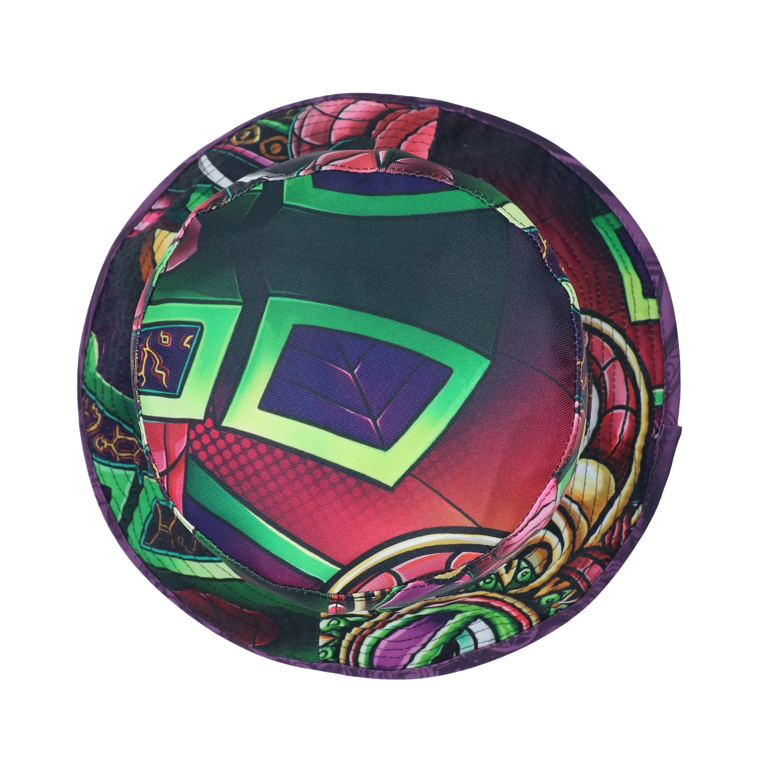 Two-sided Printing Golf Reversible Bucket Cap Hat Custom With Pocket