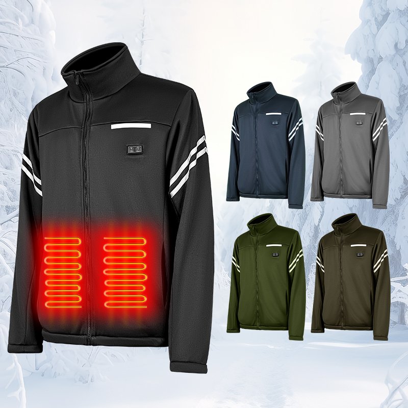 Men Women Electric Usb Heated Jacket Heating Thermal Clothing for Hiking Walking Fishing Hunting Riding
