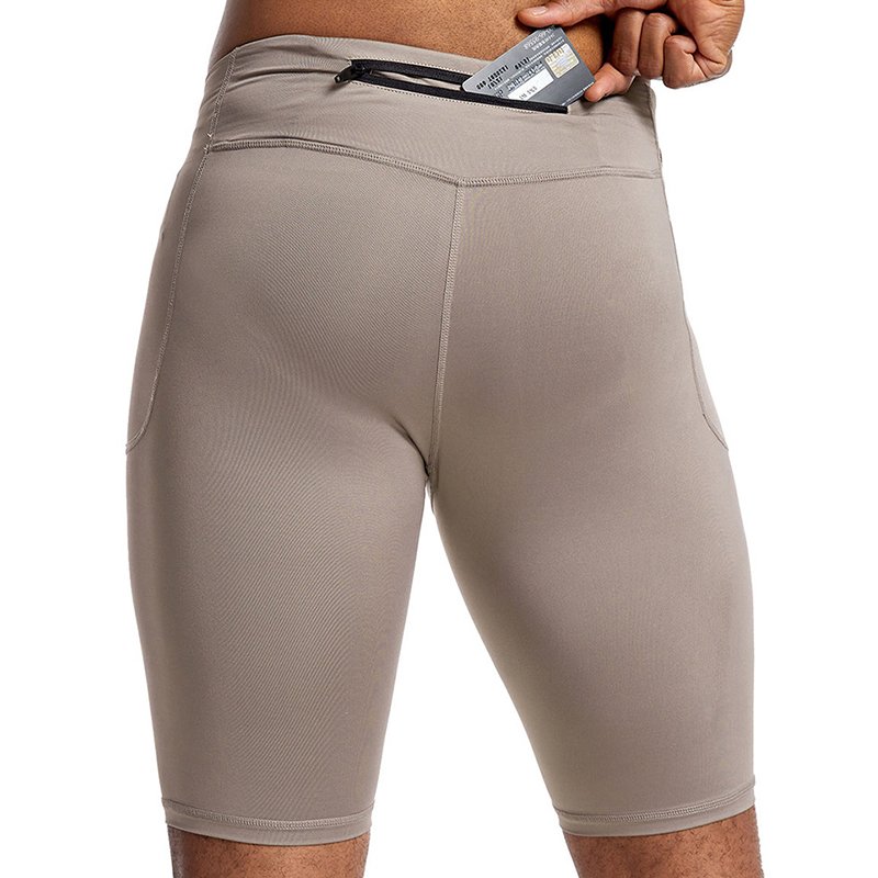 Men Basketball Shorts With Pockets Running Training Tight Men's Sweat Shorts Moisture Wicking Quick Dry Gym Shorts For Men