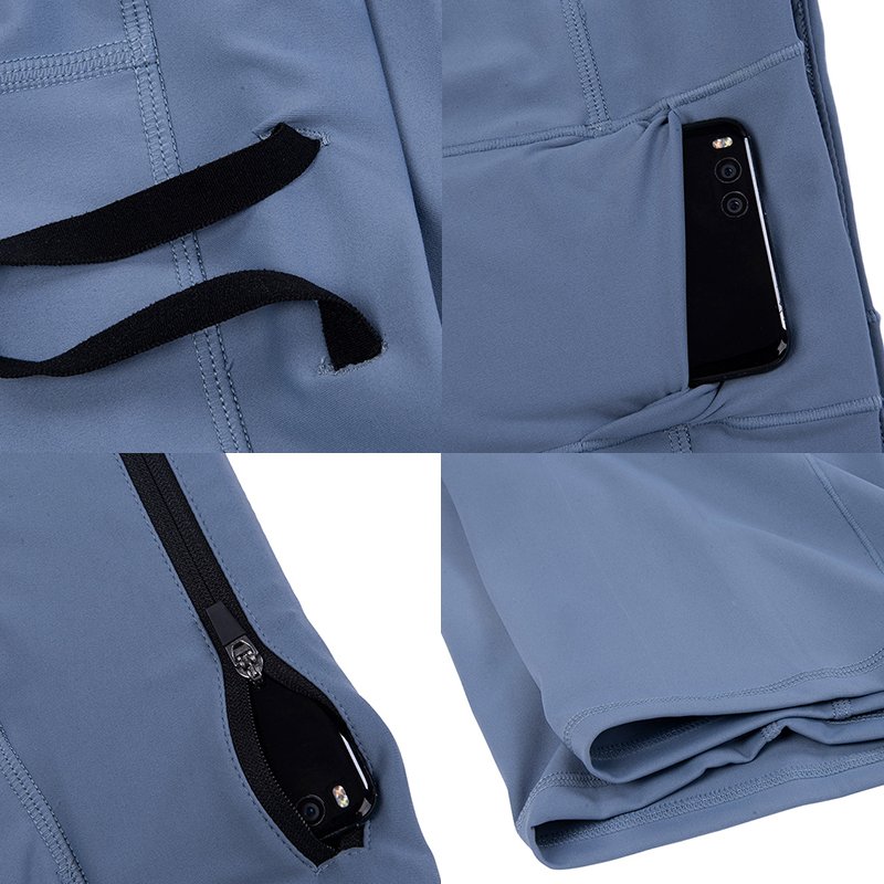 Men Basketball Shorts With Pockets Running Training Tight Men's Sweat Shorts Moisture Wicking Quick Dry Gym Shorts For Men