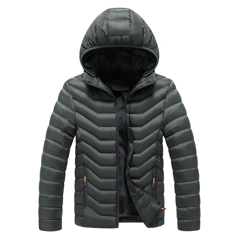 High quality 2024 winter bubble coat clothes clothing custom utility PU puffer jacket for men Outdoor Jackets