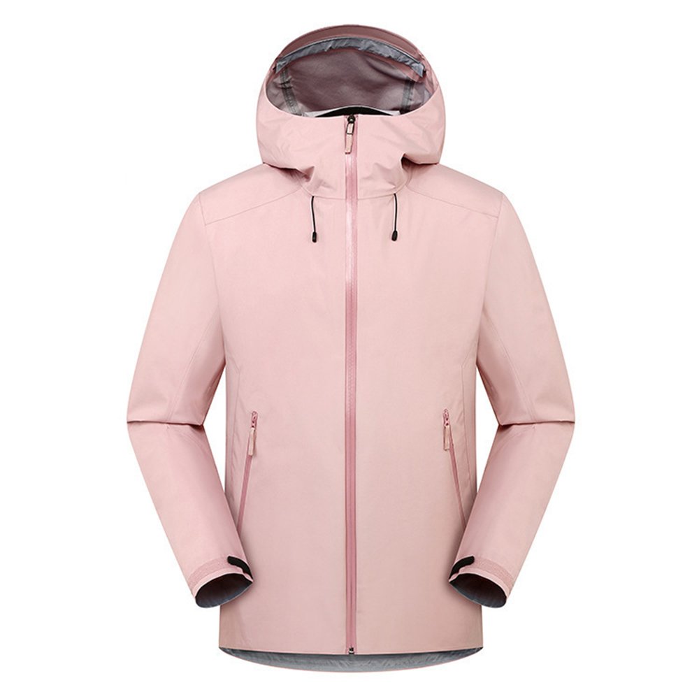 Custom work Waterproof Soft Shell Hooded Jacket for Outdoor Sports Mountain Running Hiking Skiing Windbreak Rain Coat men Jacket