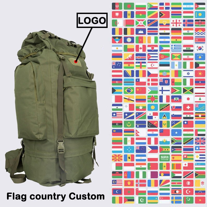 65L Large Capacity Field Training Tactical Backpack Custom 100L Hunting Camping Hiking Travel Outdoor Survival Bag