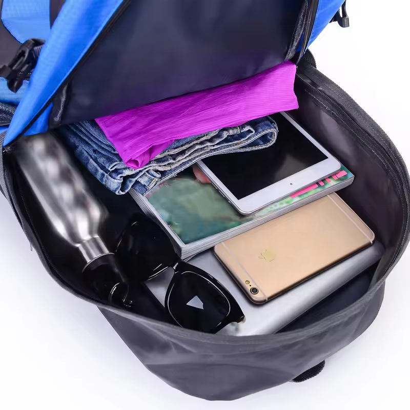 Factory Direct Waterproof Outdoor Foldable Sport School Knapsack Travelling Multifunctional Hiking Backpacks