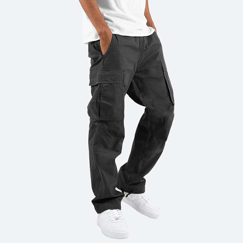 Men's lightweight outdoor hiking multi-functional pocket sweatpants