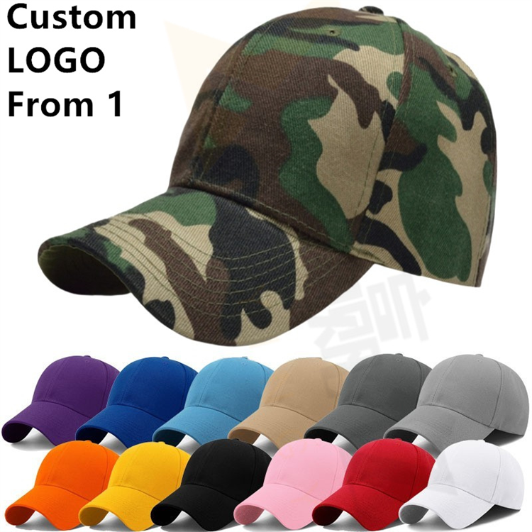 Wholesale Rts New Camouflage Snapbacks 6 Panel Flat Bill Baseball Cap Multi Camo Blank Custom Snapback Cap