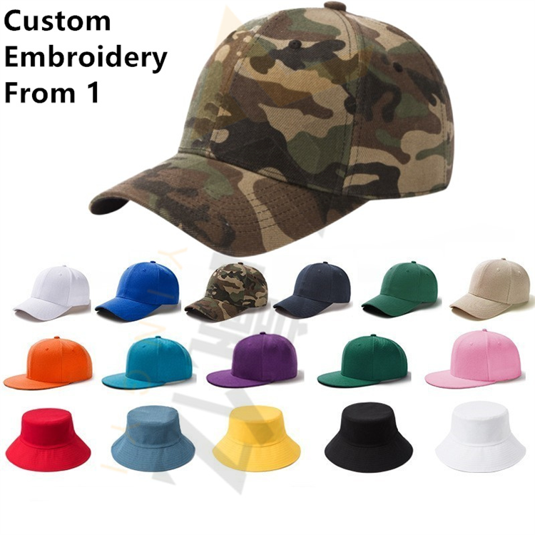 Wholesale Rts New Camouflage Snapbacks 6 Panel Flat Bill Baseball Cap Multi Camo Blank Custom Snapback Cap