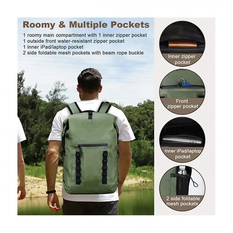 High Quality Waterproof Dry Bag Multifunction Waterproof Backpack Travel Hiking Backpacks Male For Hiking Camping Outgoing