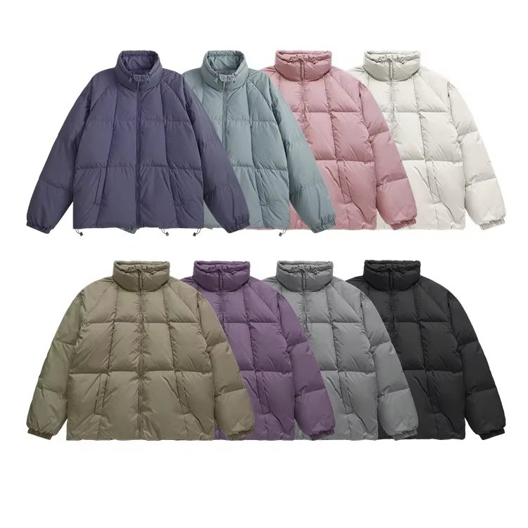 Loose men's down jacket windproof waterproof puff down jacket high quality 90 white duck down jacket warm clothing