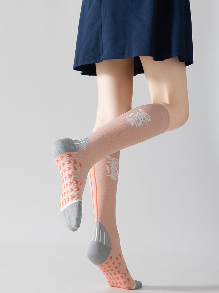 Spring-summer pressure socks compressing sports-legs socks