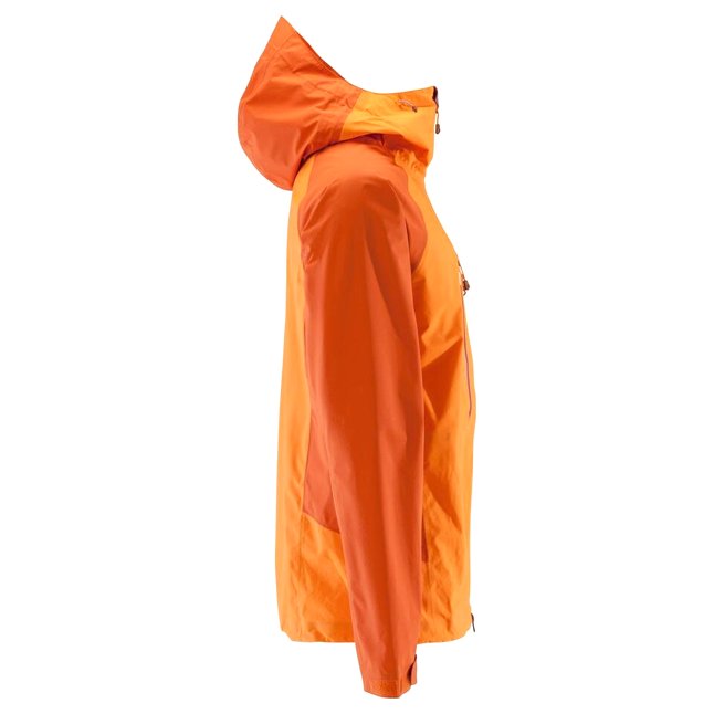 CONMR Custom Light Orange Rain Jacket Motorcycle Mens Mountaineer Waterproof Jacket Outdoor Fancy Rain Jacket for Men Waterproof