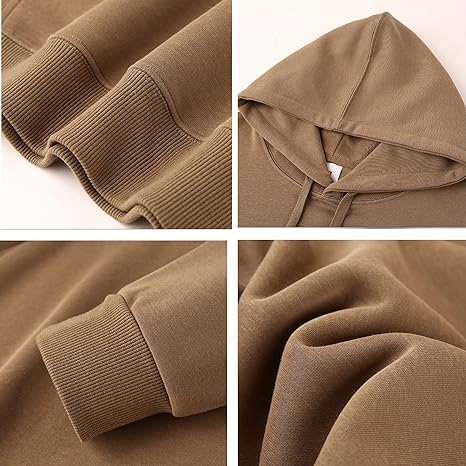 High Quality 100%Cotton 450GSMCasual wear Pullover Hoodie with strings Custom Logo Men Embroidered Hoodie
