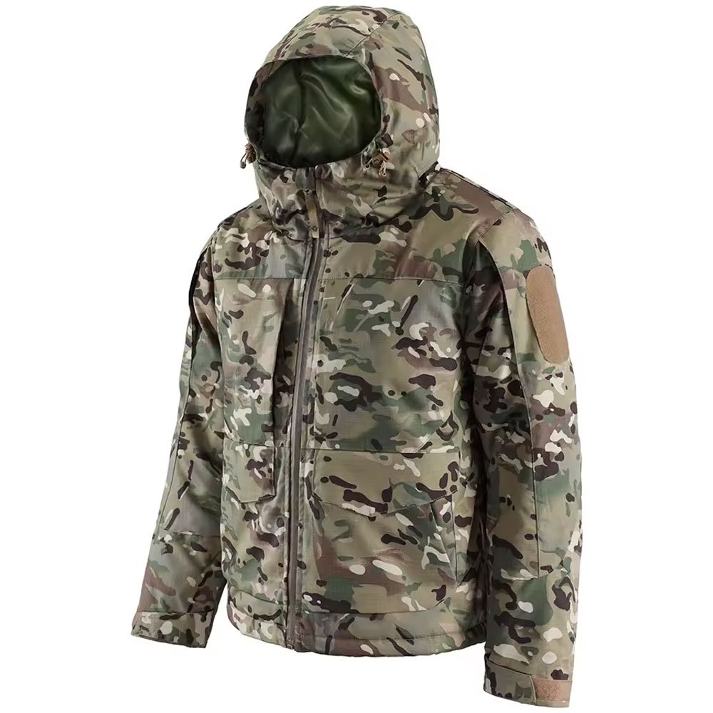 Customized Outdoor Heat Tactical Padded Clothes Jacket Winter Warm Camouflage Plus Size Coat Tactical Jacket