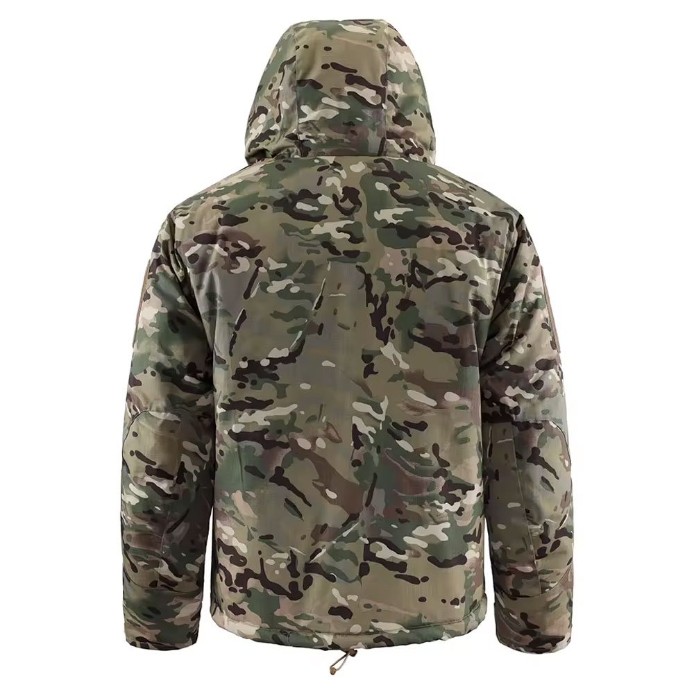 Customized Outdoor Heat Tactical Padded Clothes Jacket Winter Warm Camouflage Plus Size Coat Tactical Jacket