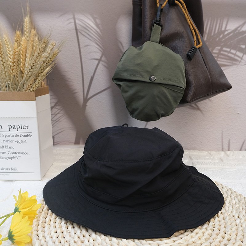 New Summer Sunscreen Fishing Fisherman Bucket Hat Unisex Lightweight Waterproof Outdoor Hiking Cap
