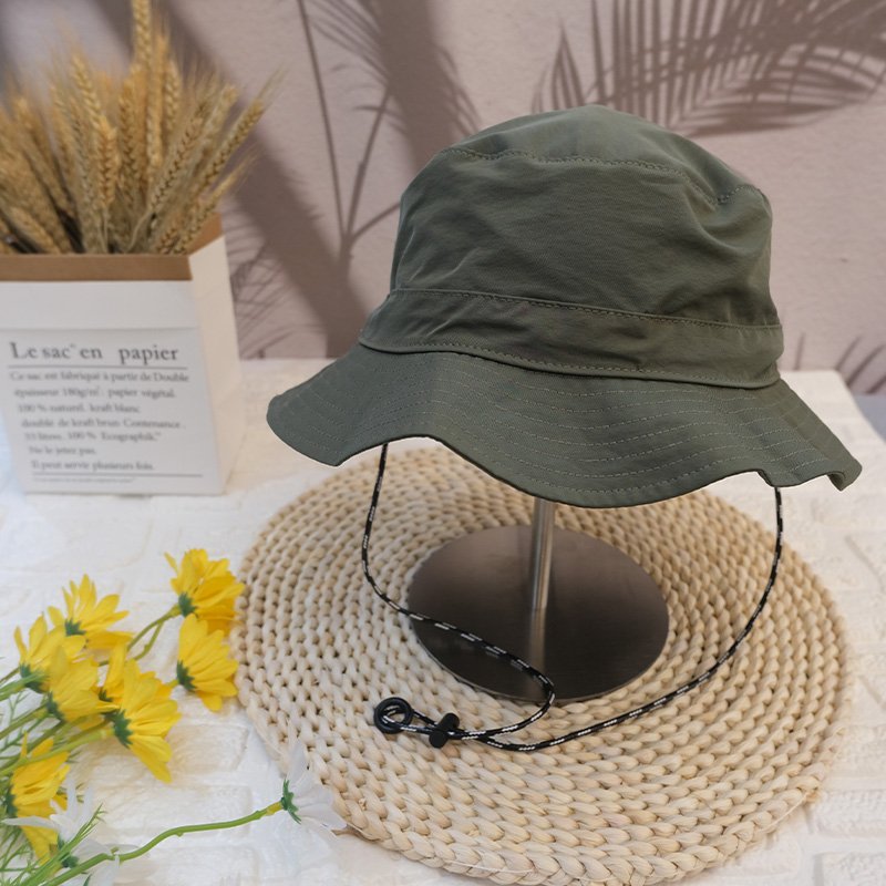 New Summer Sunscreen Fishing Fisherman Bucket Hat Unisex Lightweight Waterproof Outdoor Hiking Cap