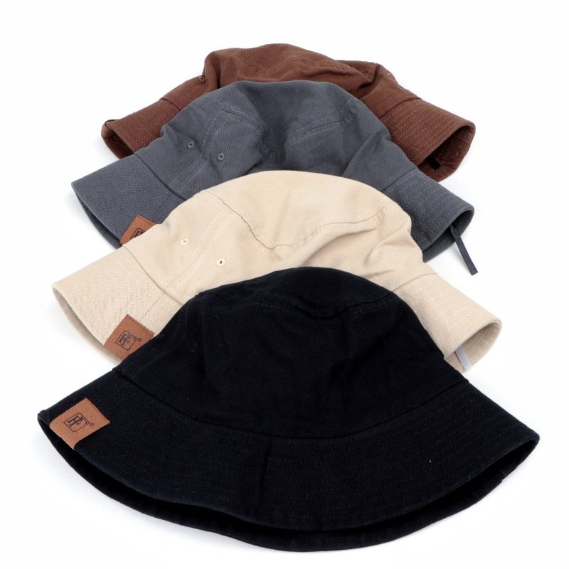 Fisherman hat women spring and summer fashion all solid color basin hat Korean version of outdoor casual sunscreen visor