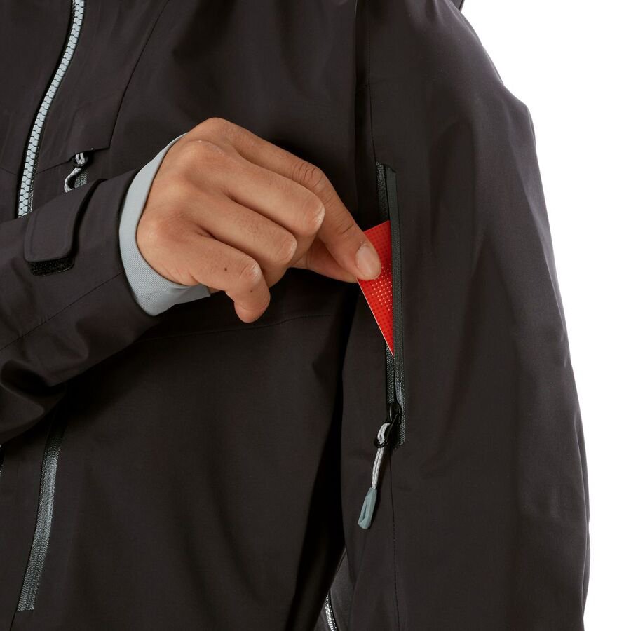hiking jacket for men Waterproof breathable fashion adjustable hood hard jackets