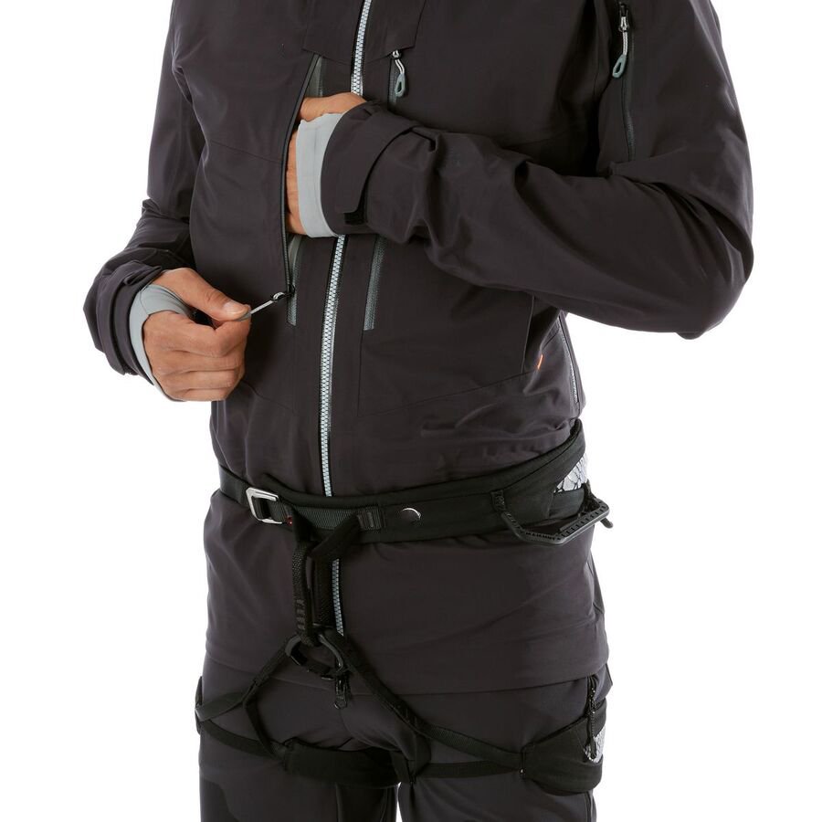 hiking jacket for men Waterproof breathable fashion adjustable hood hard jackets