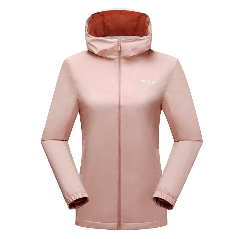 Outdoor sport hiking wear fashion outdoor sports waterproof windbreaker jacket coat for woman