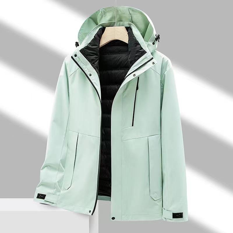 2024 Women's High Quality Waterproof Sports Storm Jacket Casual All-In-One Coat for Winter Hiking Soft and Comfortable