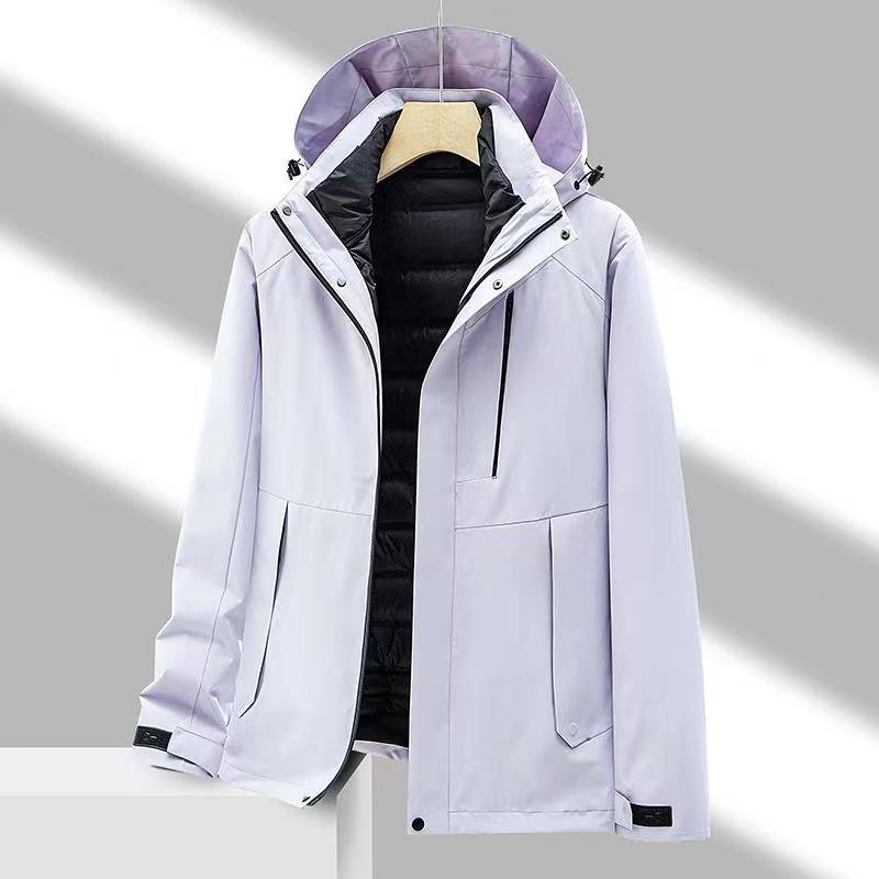 2024 Women's High Quality Waterproof Sports Storm Jacket Casual All-In-One Coat for Winter Hiking Soft and Comfortable