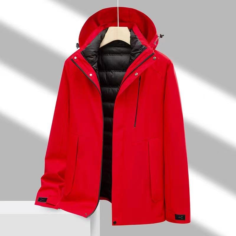 2024 Women's High Quality Waterproof Sports Storm Jacket Casual All-In-One Coat for Winter Hiking Soft and Comfortable