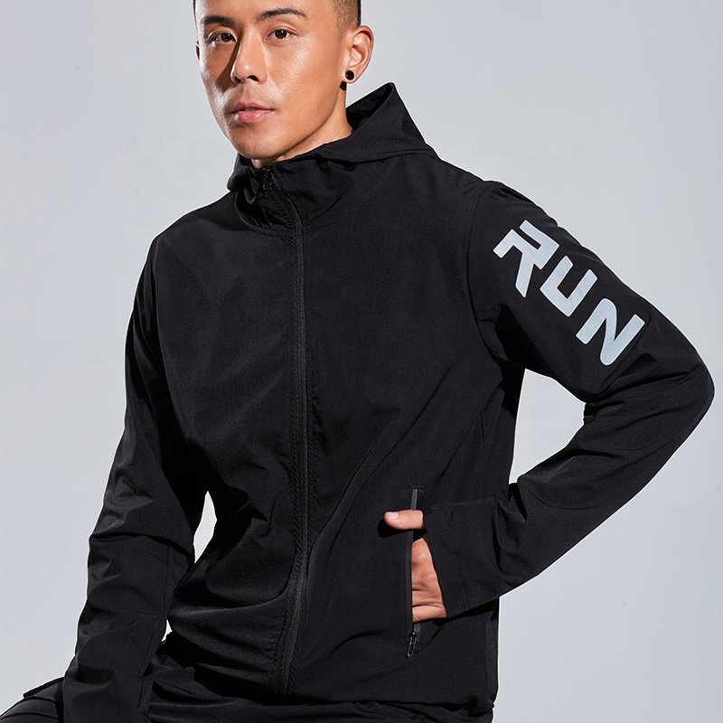 Bodybuilding Muscle Hoodie Men Sportswear Training Jacket Gym Fitness Workout Pullover Athletic Tracksuit Running Coat B81