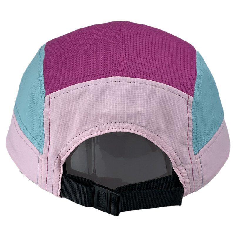 Custom 5 Panel Camp Cap Sports Outdoor Adult Summer Camping Caps Unstructured Running Camp Hat