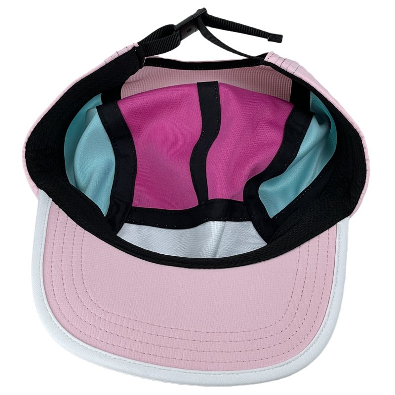 Custom 5 Panel Camp Cap Sports Outdoor Adult Summer Camping Caps Unstructured Running Camp Hat