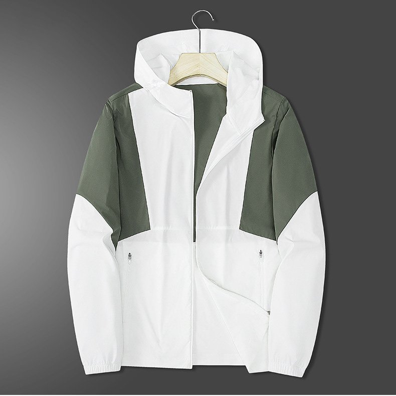 Summer Mens Womens Breathable Ice Silk Sunscreen Clothing Hooded Fishing Shirts Outdoor Long Sleeve UV Protection Jacket