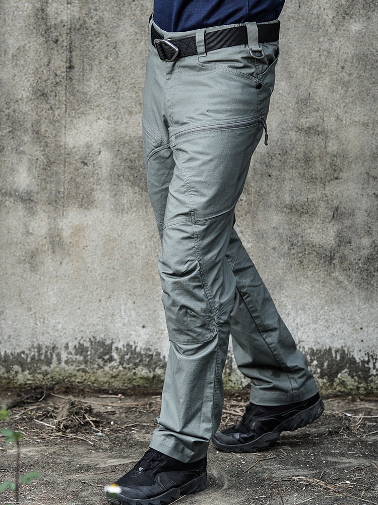 Spring and Autumn Tactical Pants Men's Stretch Quick-Dry Slim-Fit Straight Outdoor Training Quick Dry Combat