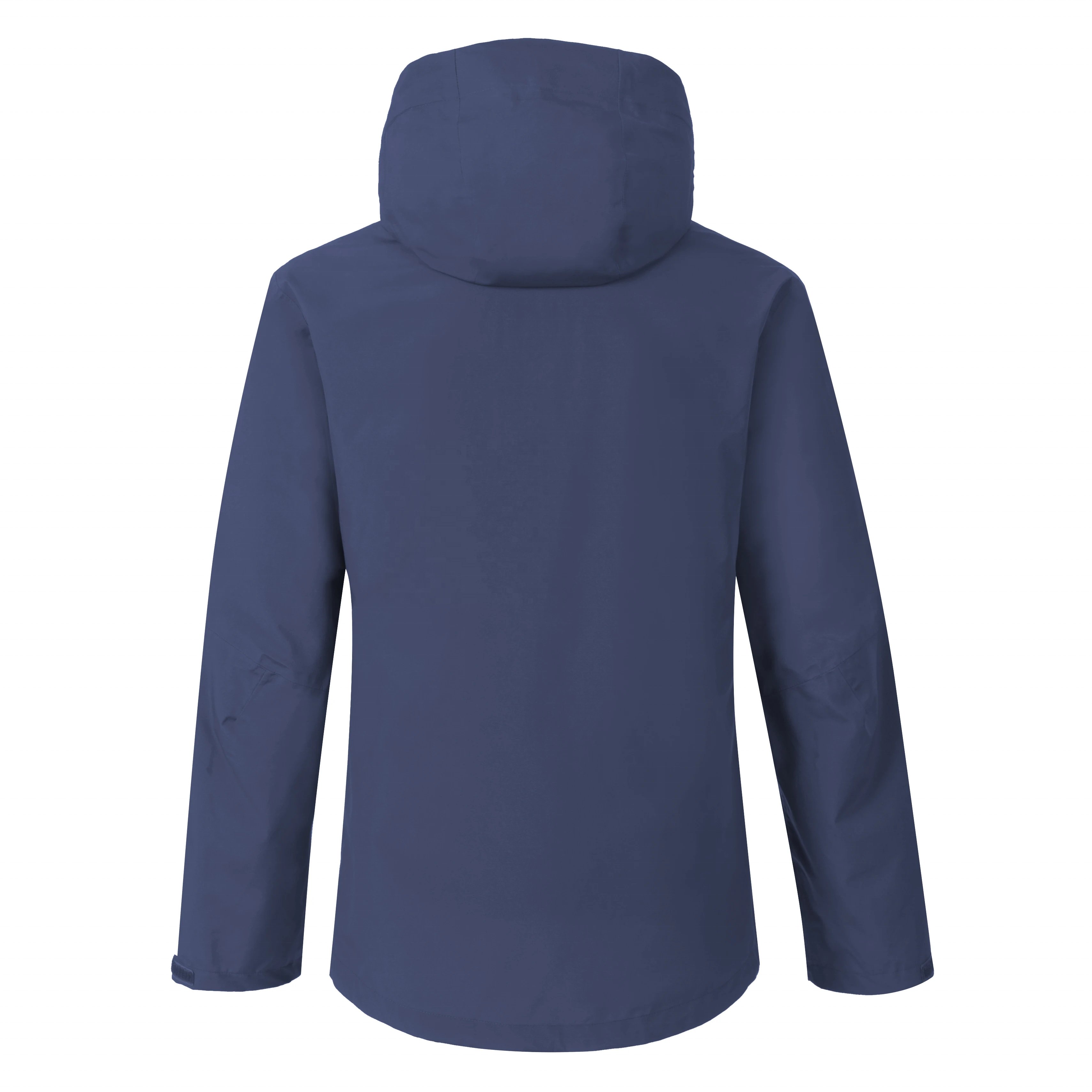 Custom Outdoor Jacket 3 Layer Waterproof Hiking Jacket Breathable Rain Jackets Hooded Windproof Windbreaker for Men and Women